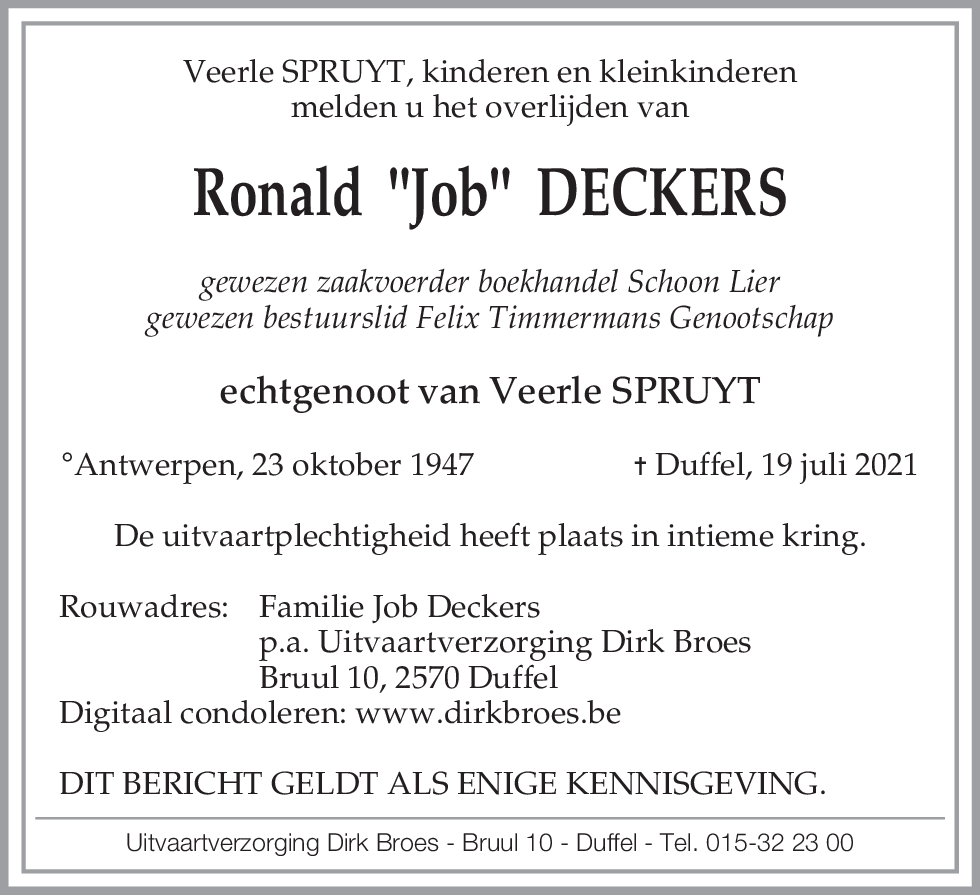 Ronald Deckers