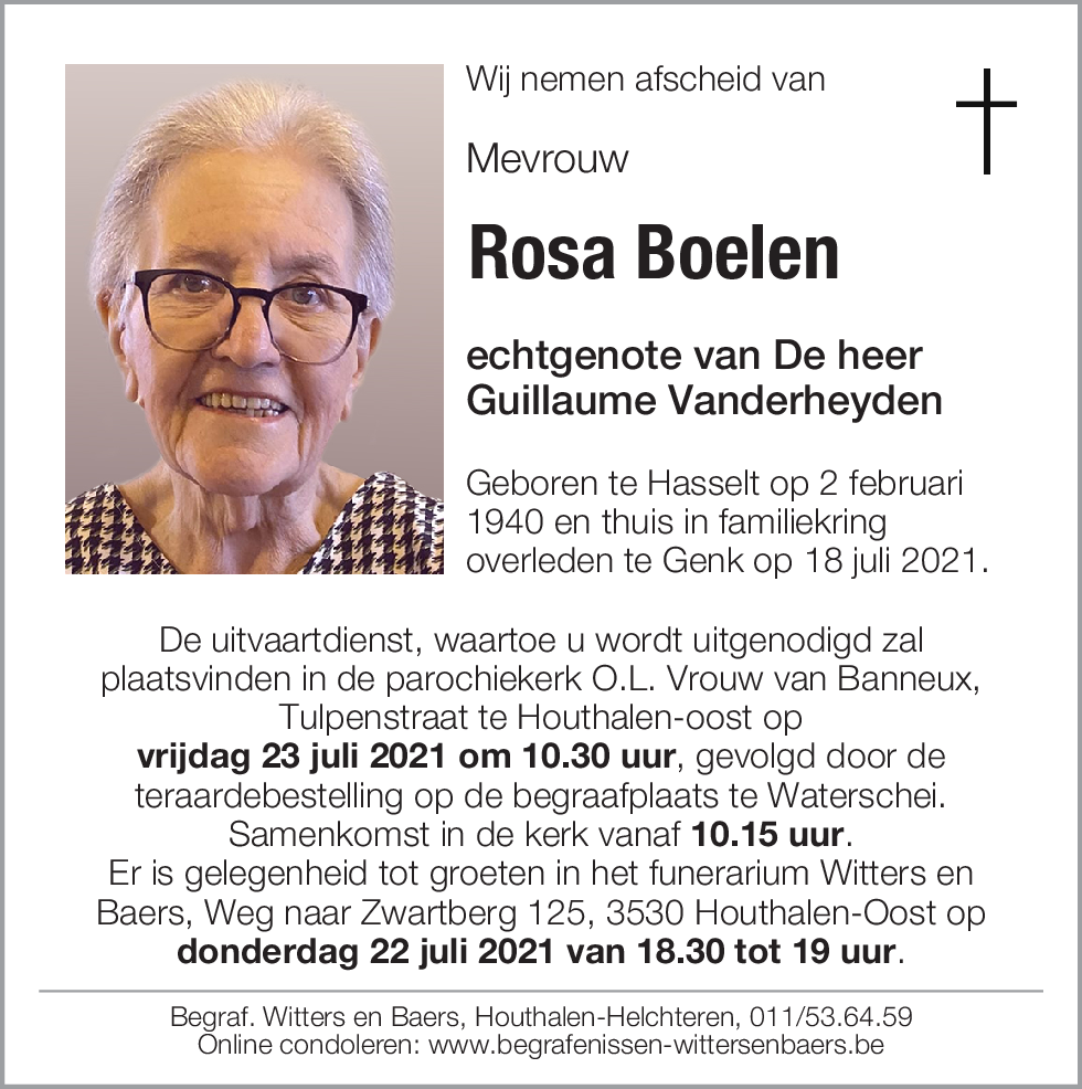 Rosa Boelen