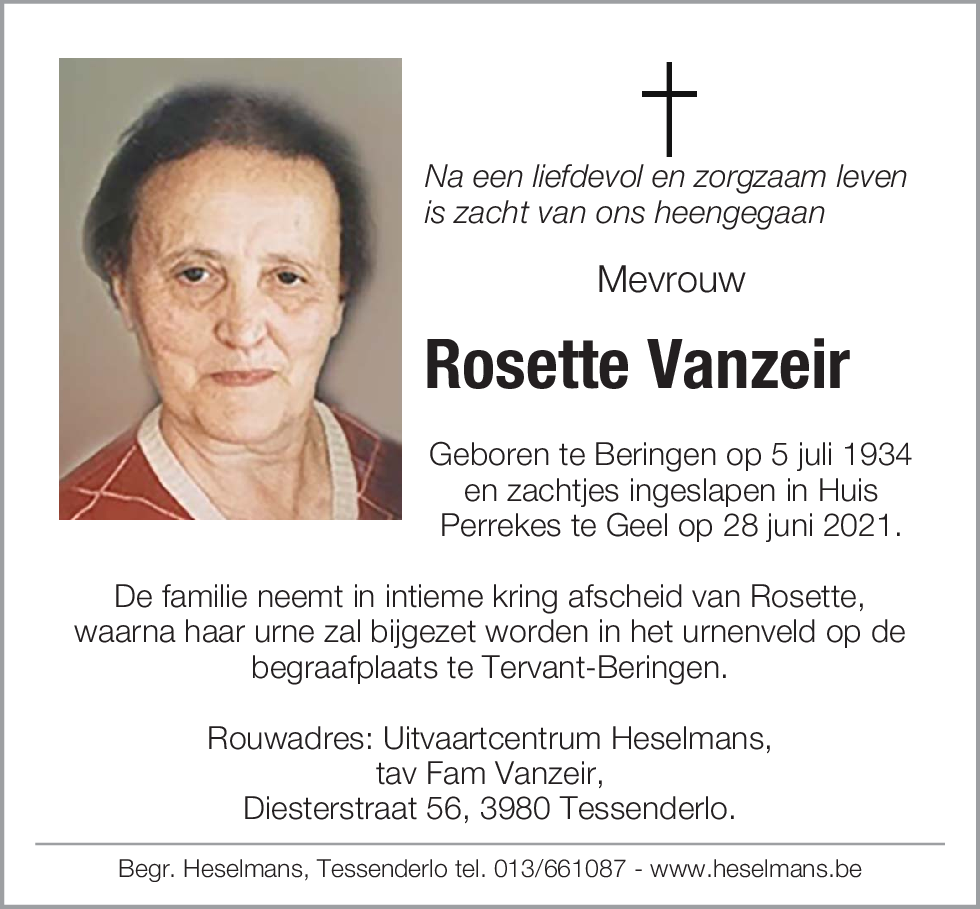Rosette Vanzeir