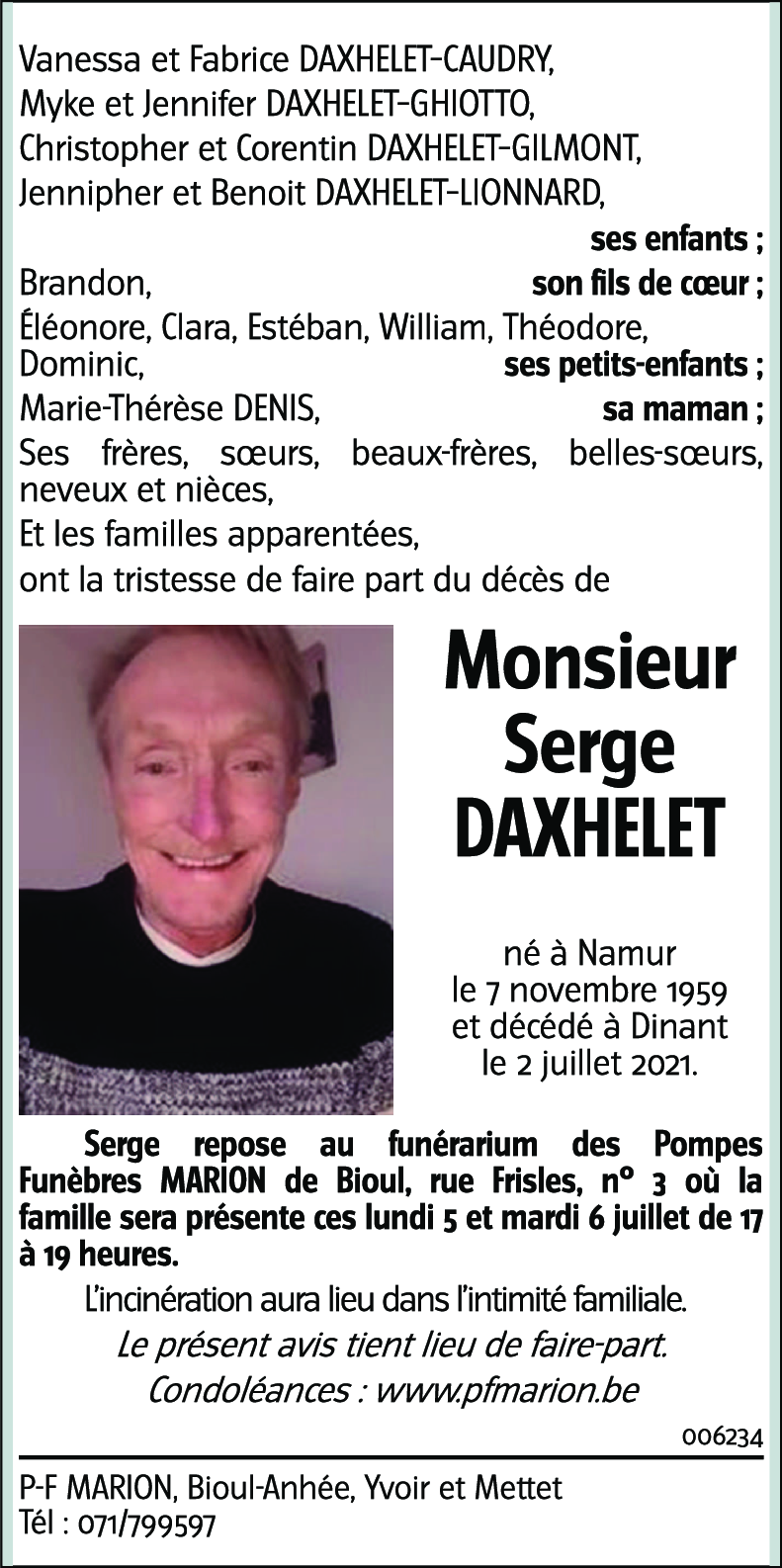 Serge DAXHELET