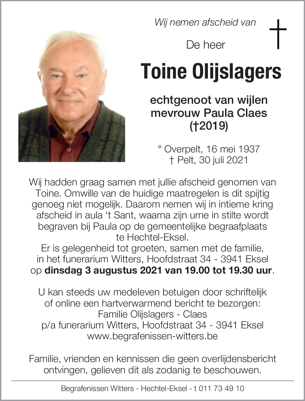 Toine Olijslagers