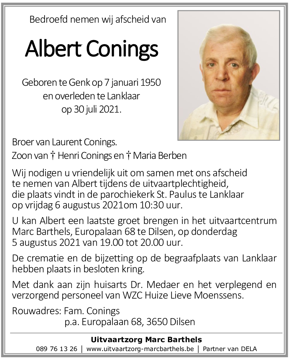 Albert Conings