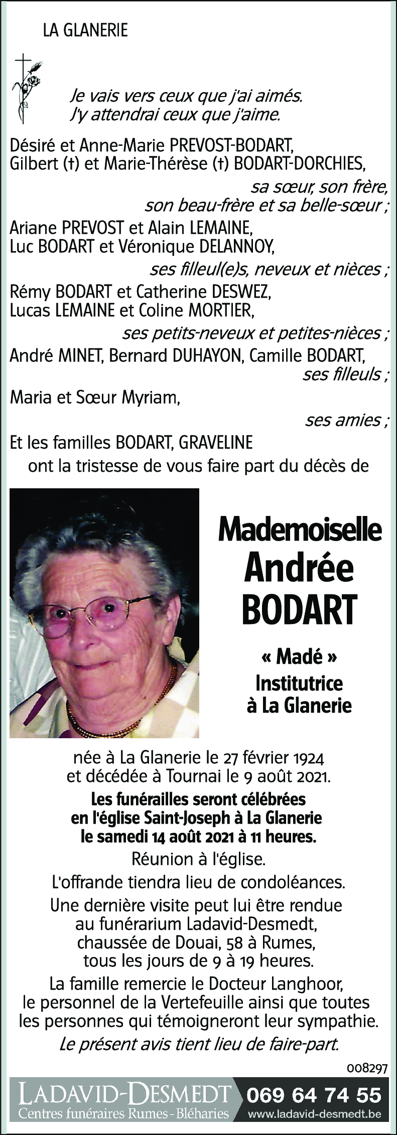 Andrée BODART