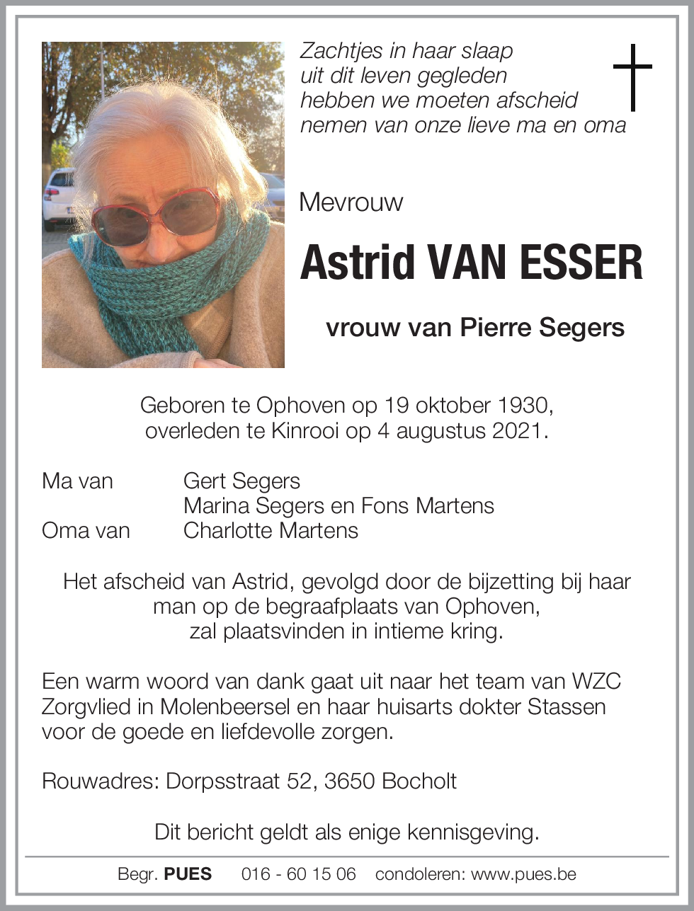 Astrid Van Esser