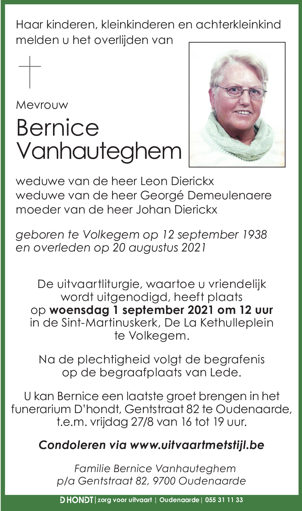 Bernice Vanhauteghem