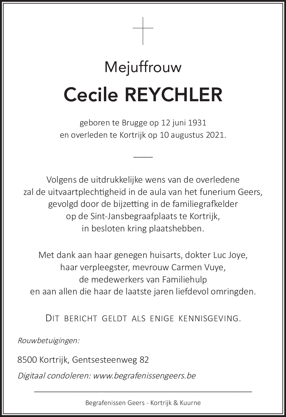 Cecile Reychler