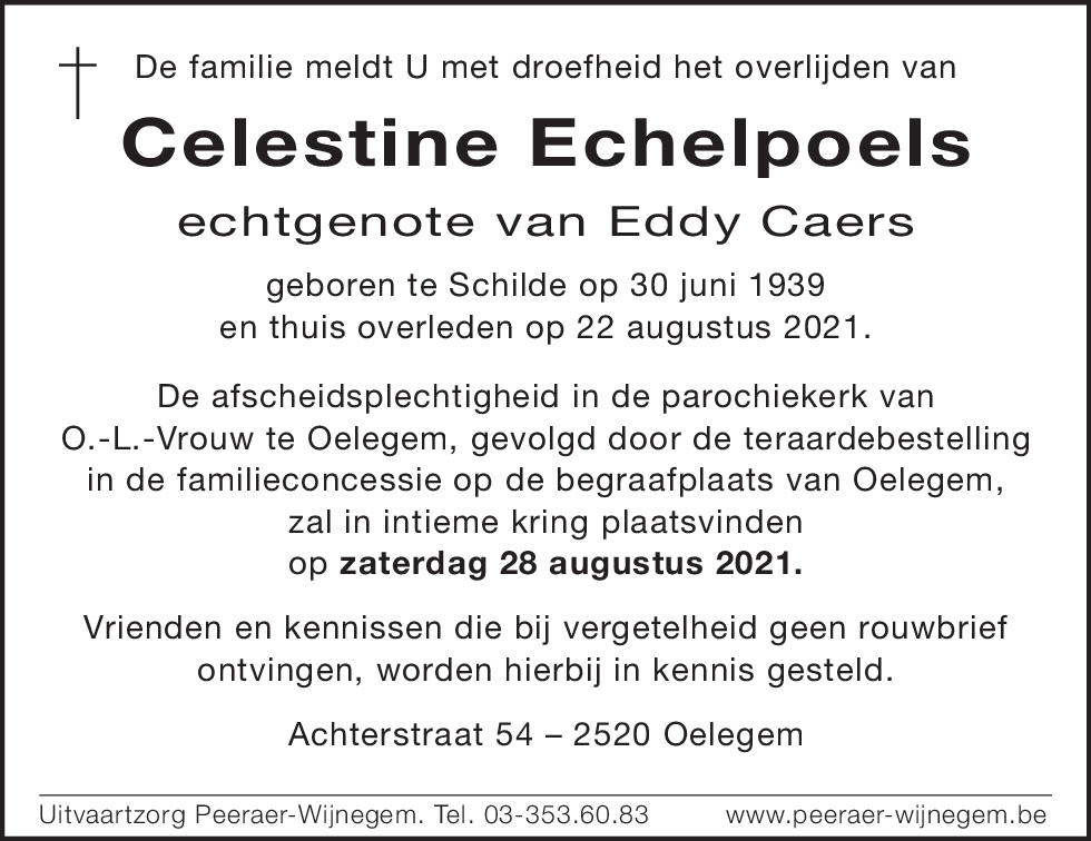 Celestine Echelpoels