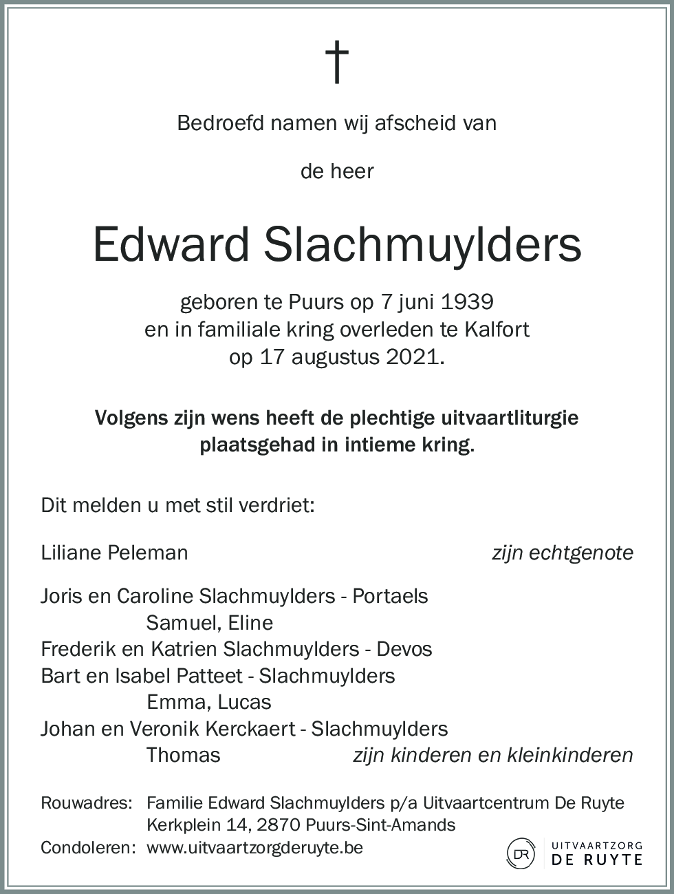 Edward Slachmuylders
