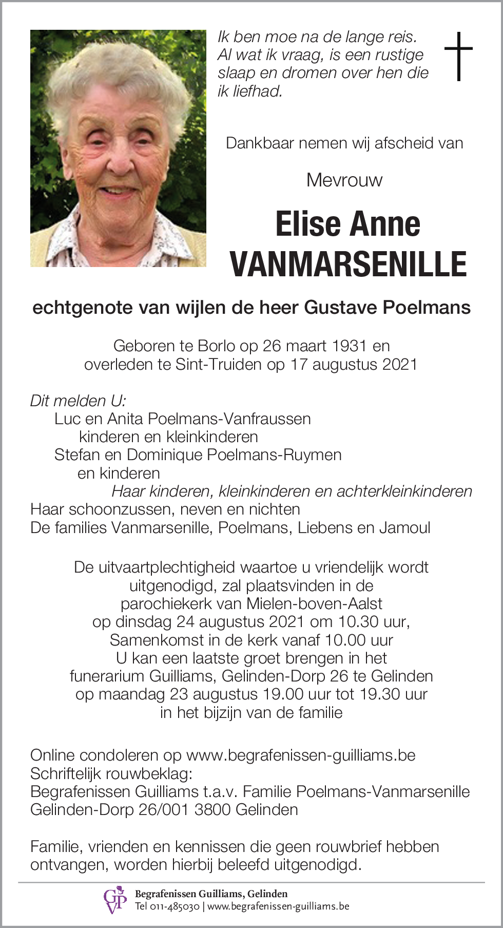 Elise Anne Vanmarsenille