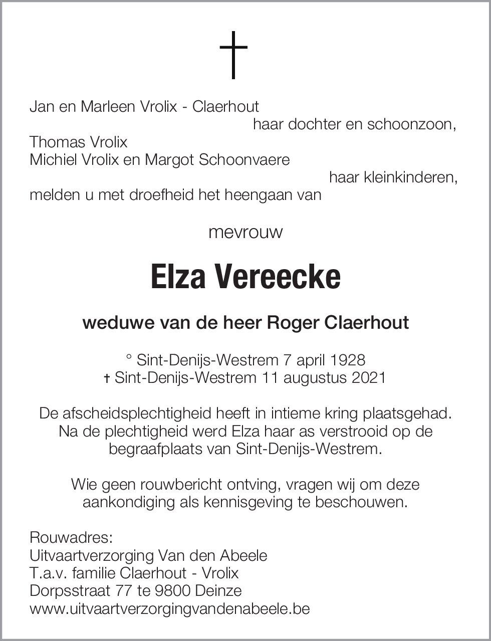 Elza Vereecke