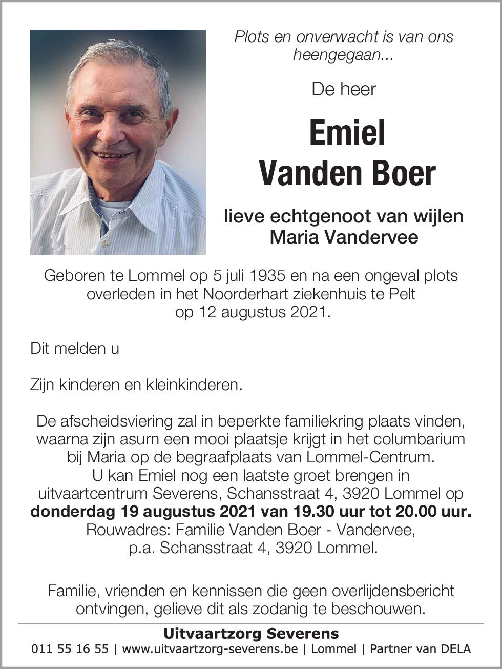 Emiel Vanden Boer