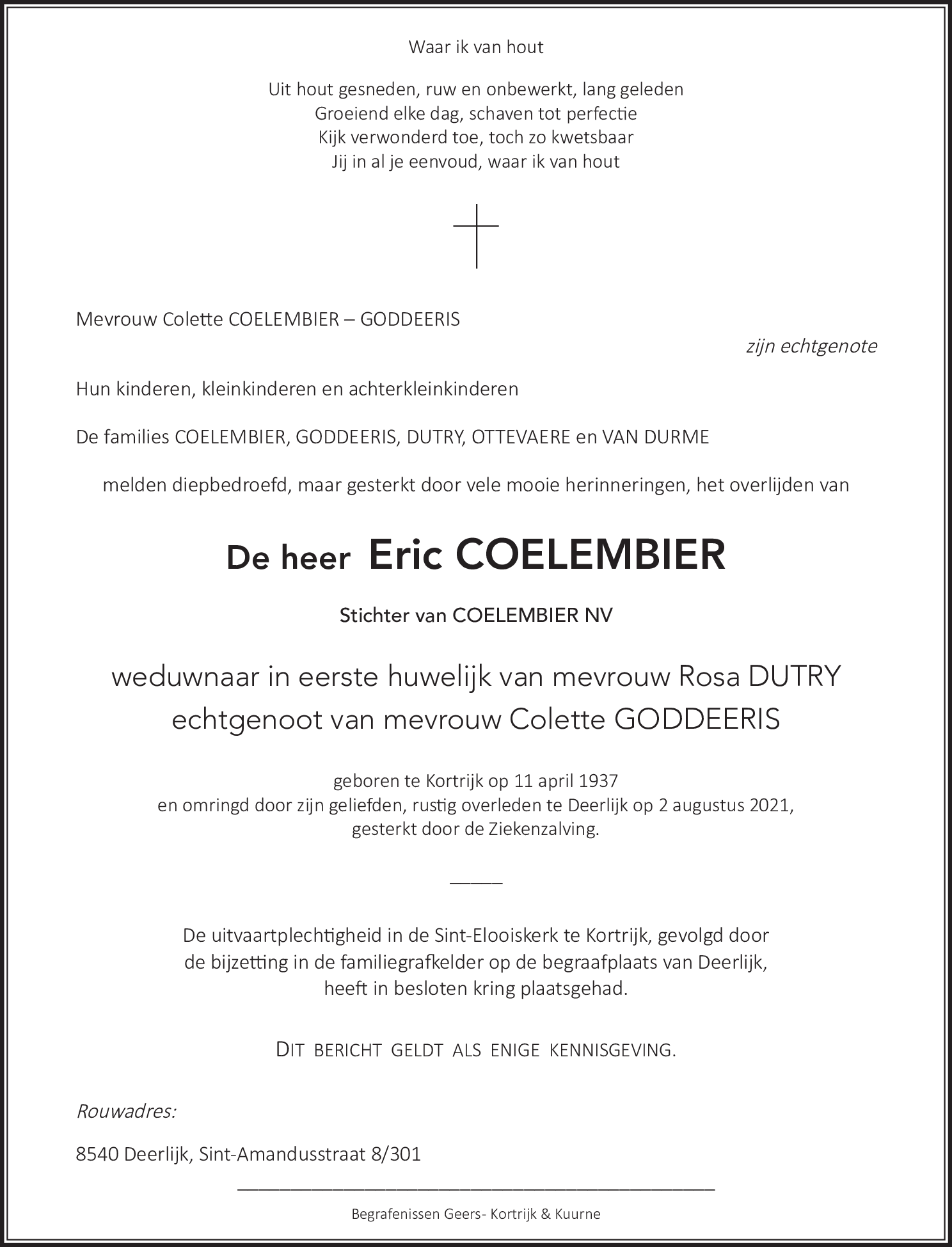 Eric Coelembier