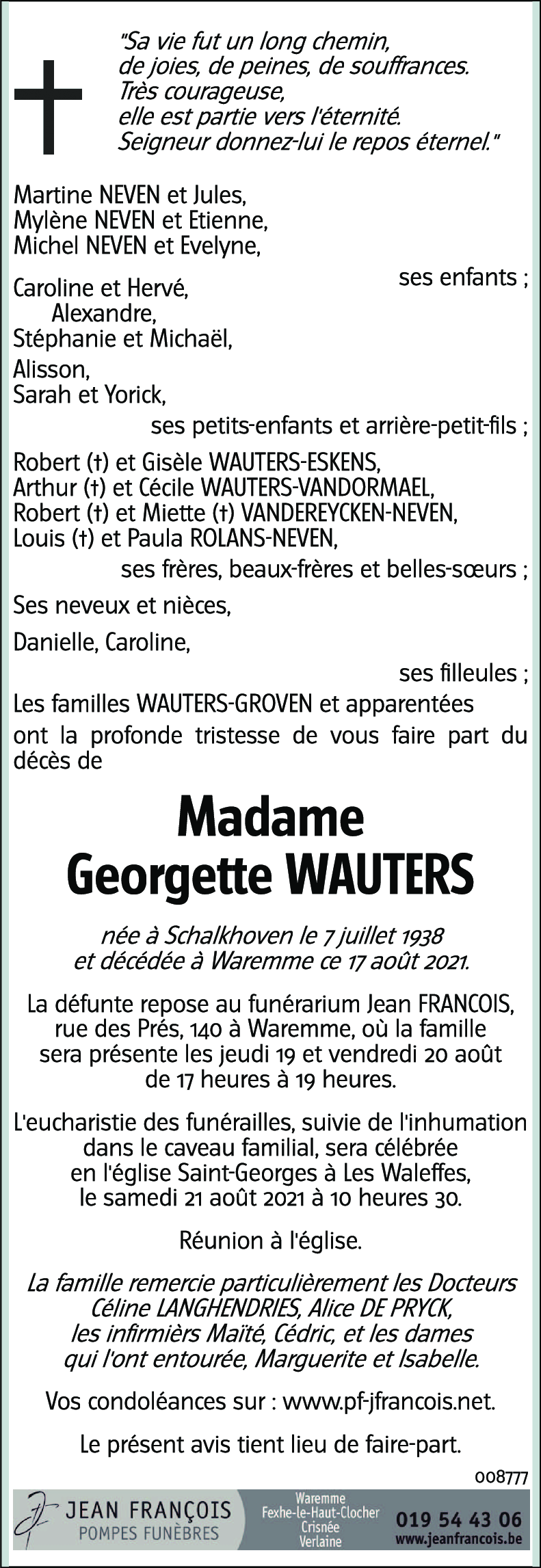 Georgette WAUTERS