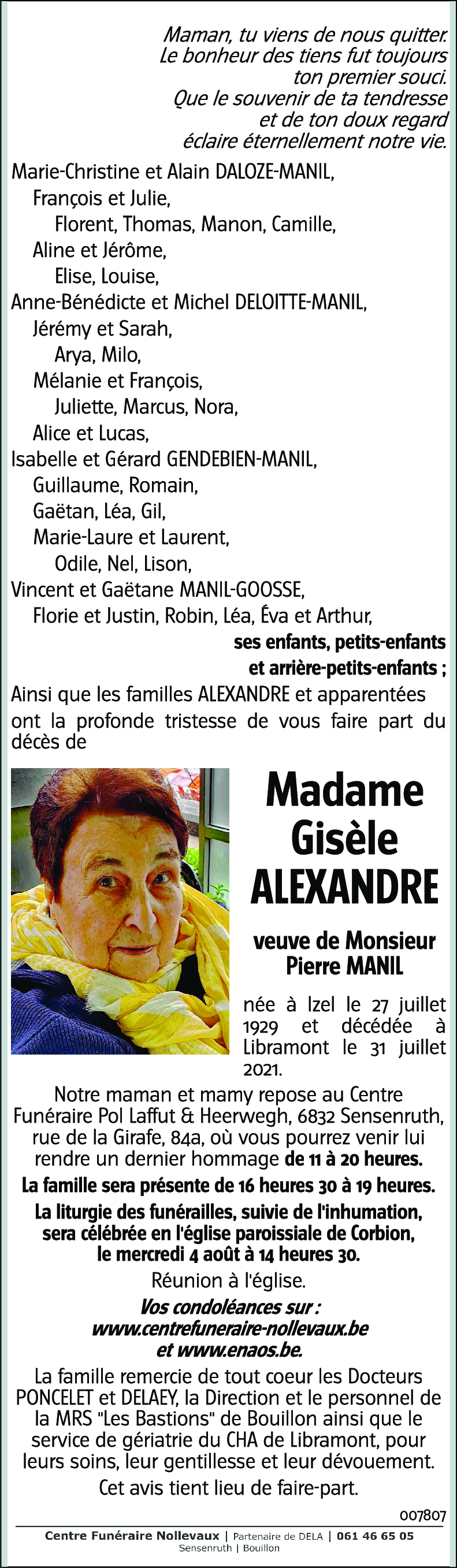 Gisèle Alexandre