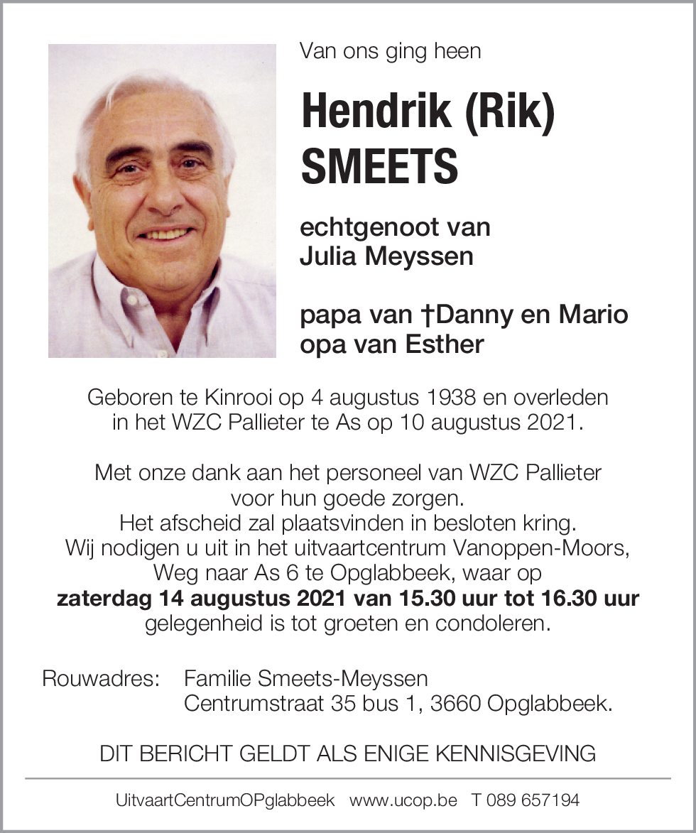 Hendrik Smeets