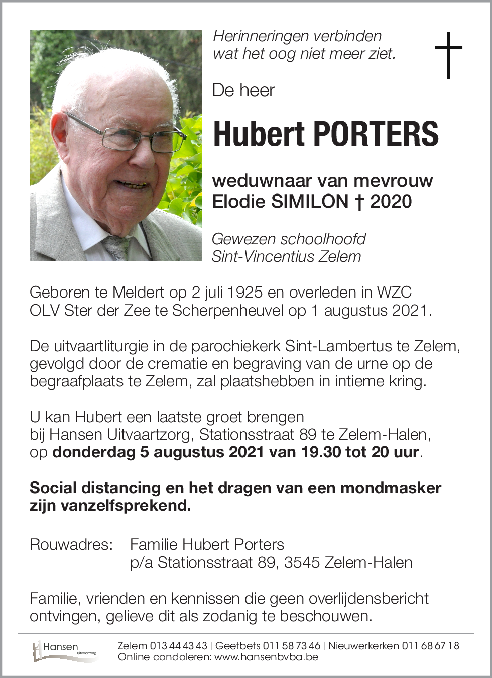 Hubert PORTERS
