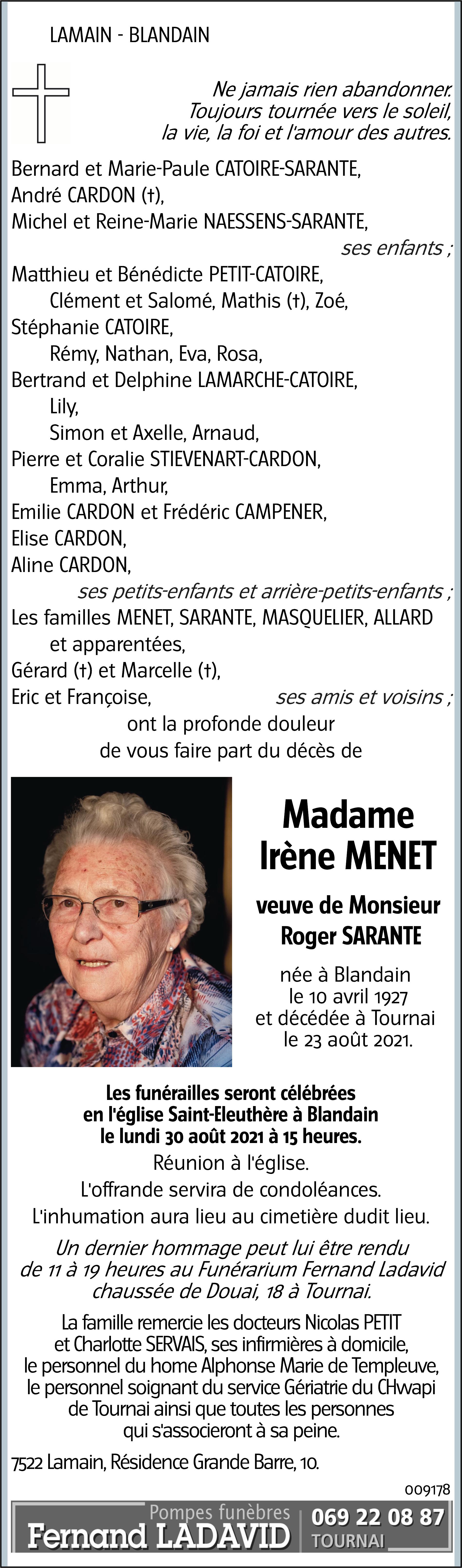 Irène MENET