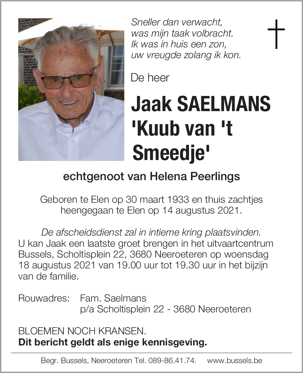 Jaak SAELMANS