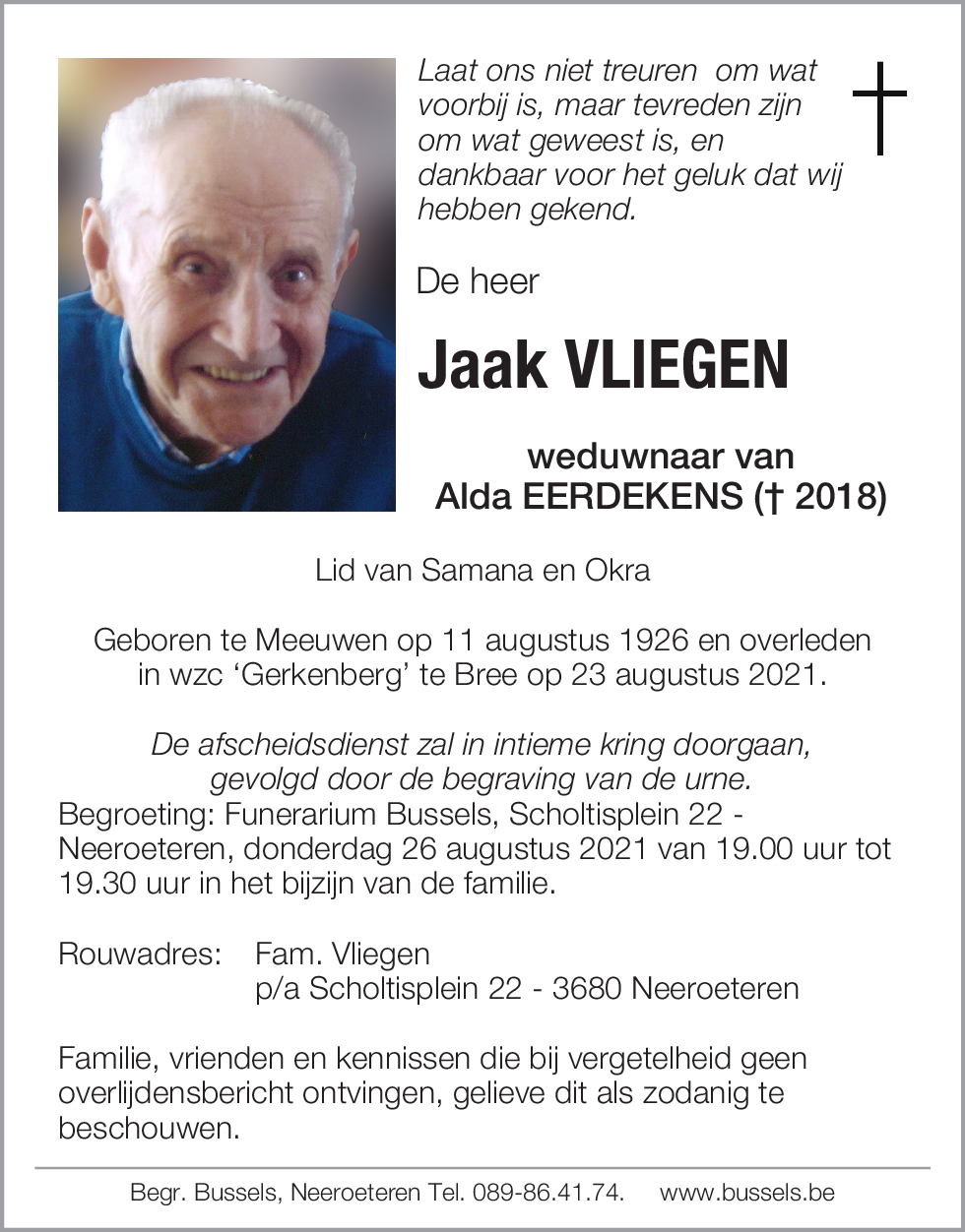 Jaak VLIEGEN