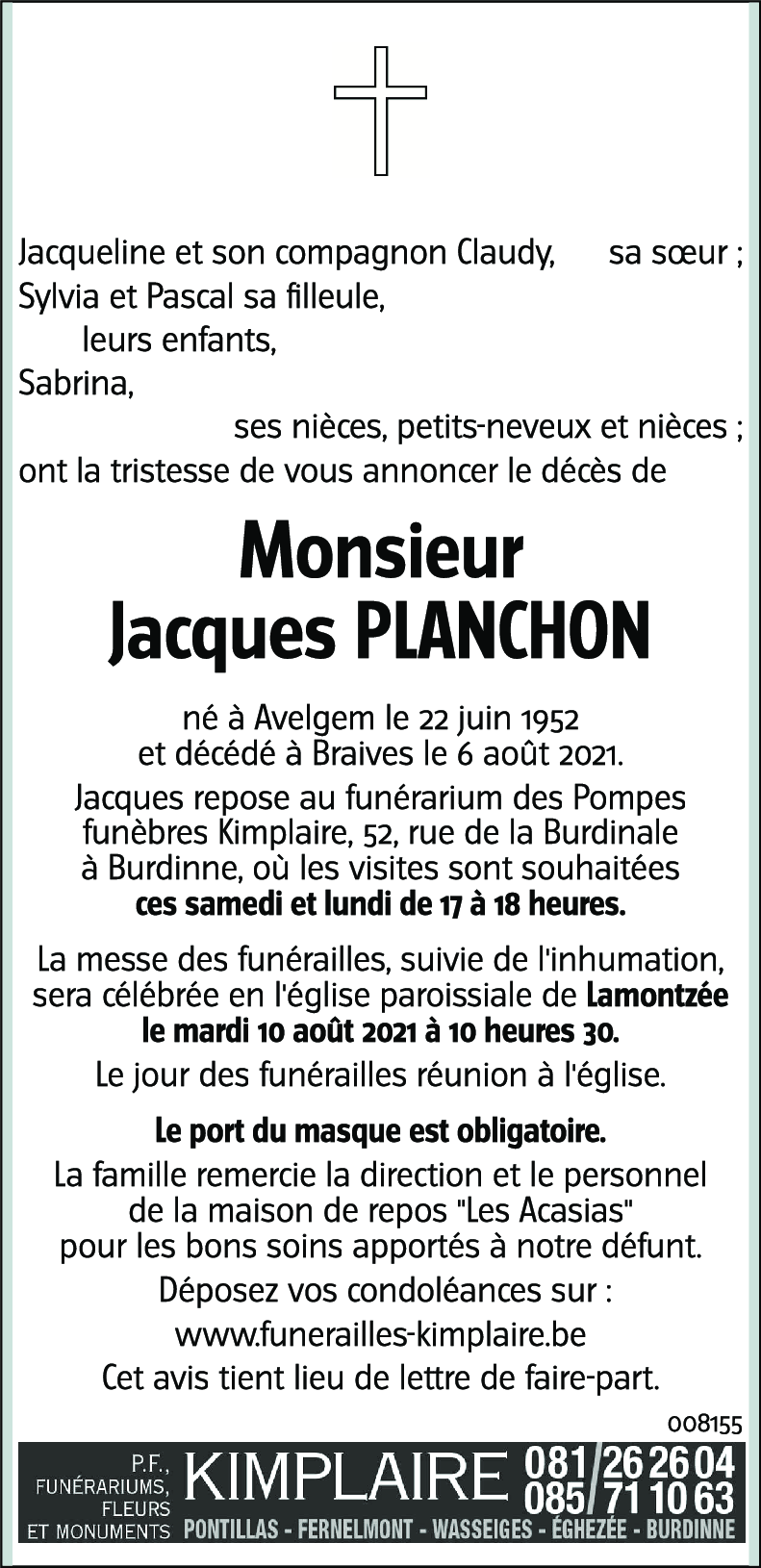 Jacques PLANCHON