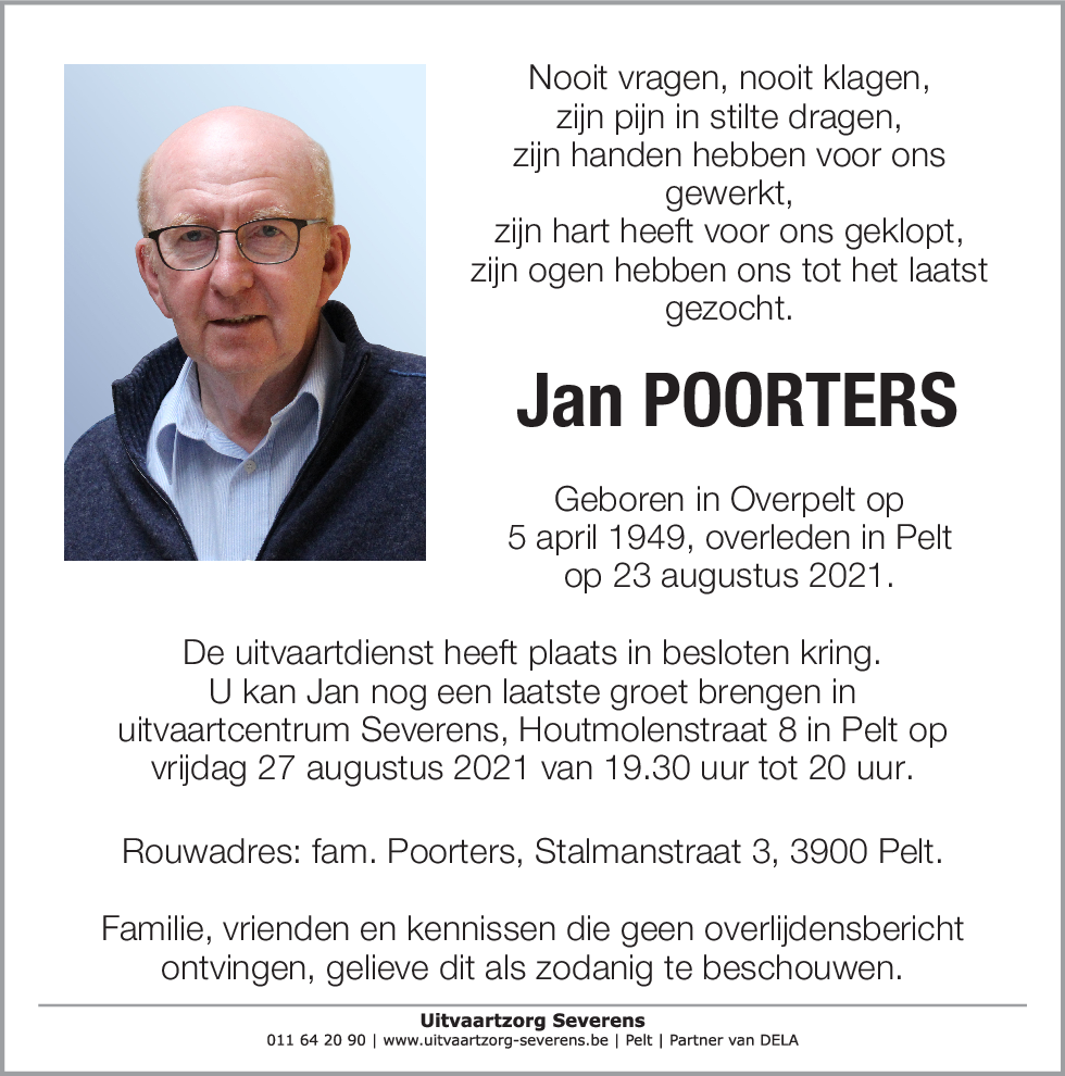 Jan Poorters