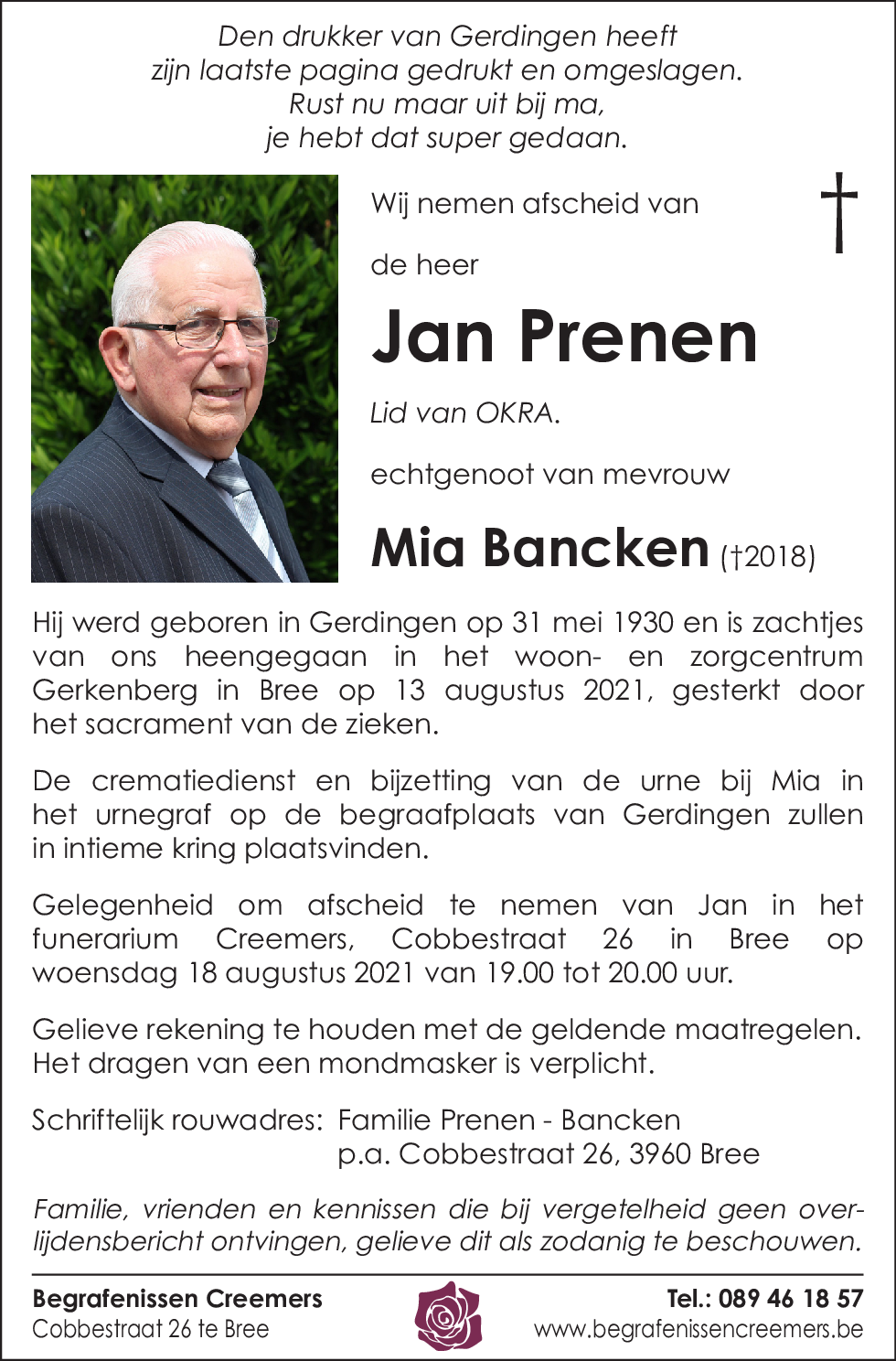 Jan Prenen