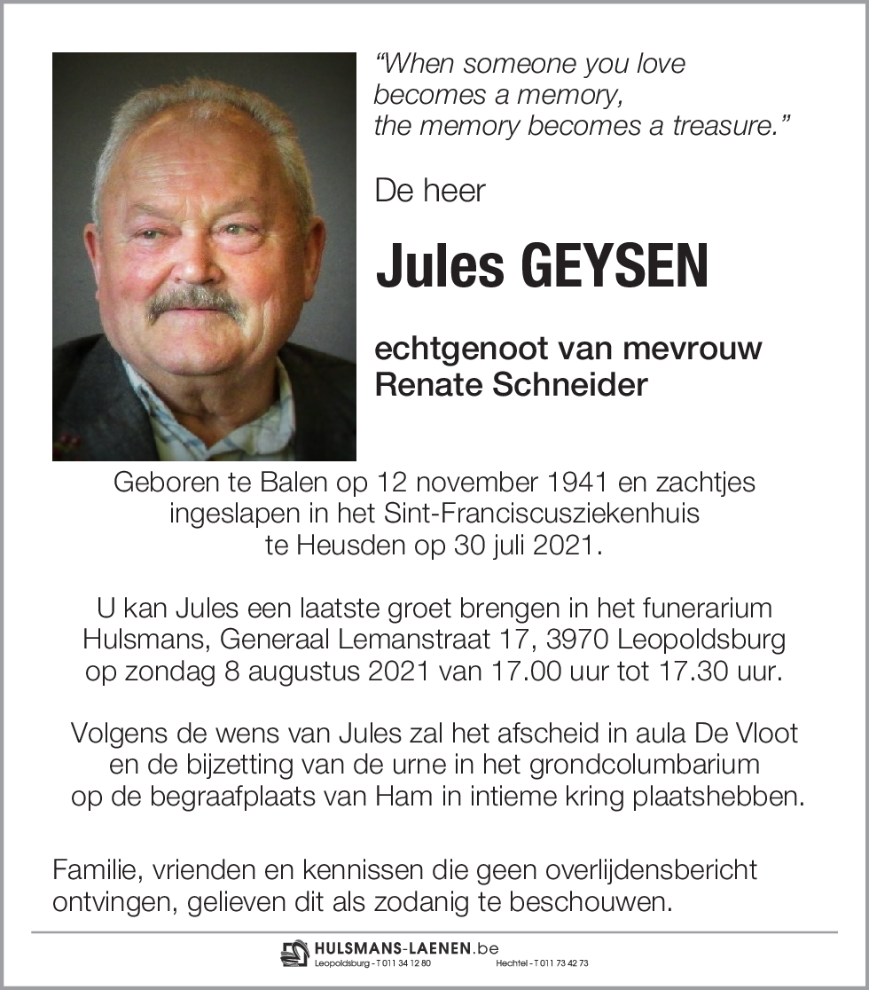 Jules Geysen