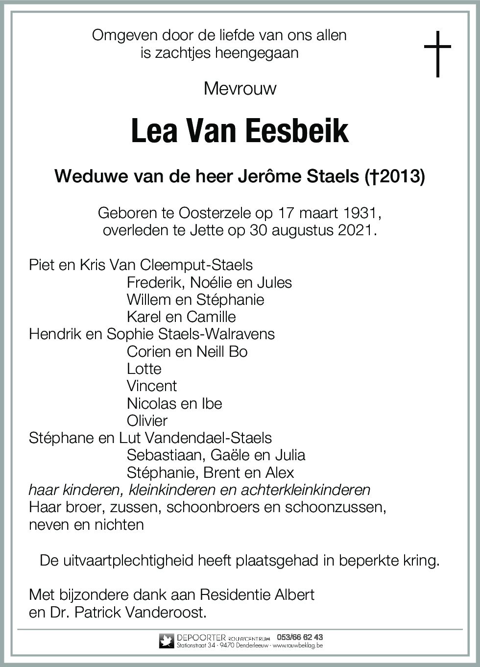 Lea Van Eesbeik