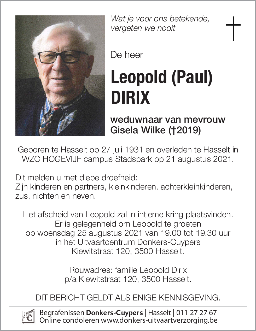 Leopold (Paul) Dirix