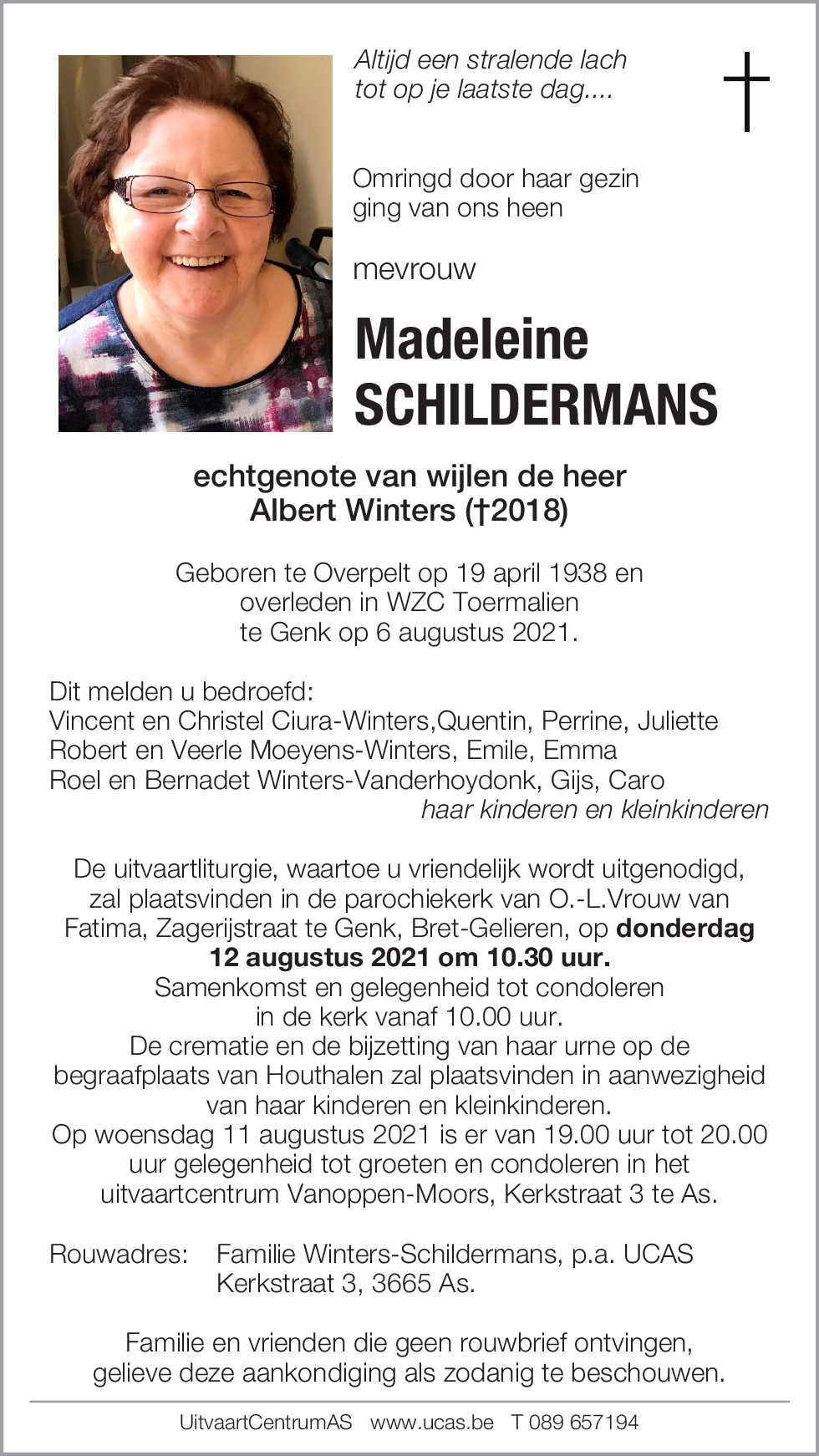 Madeleine Schildermans