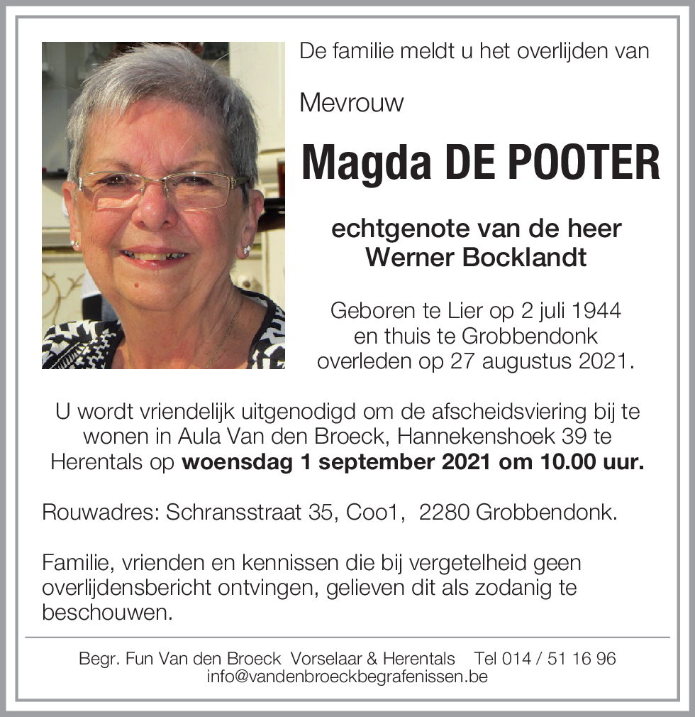 Magda De Pooter