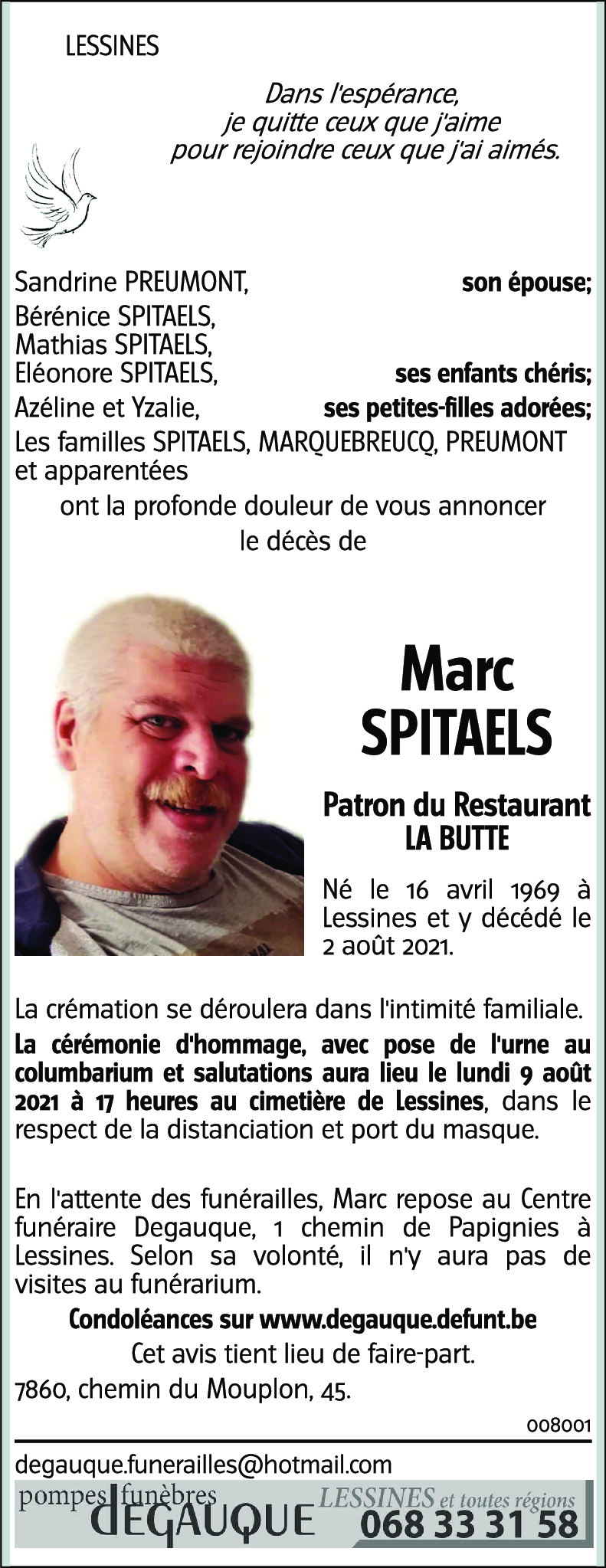 Marc SPITAELS
