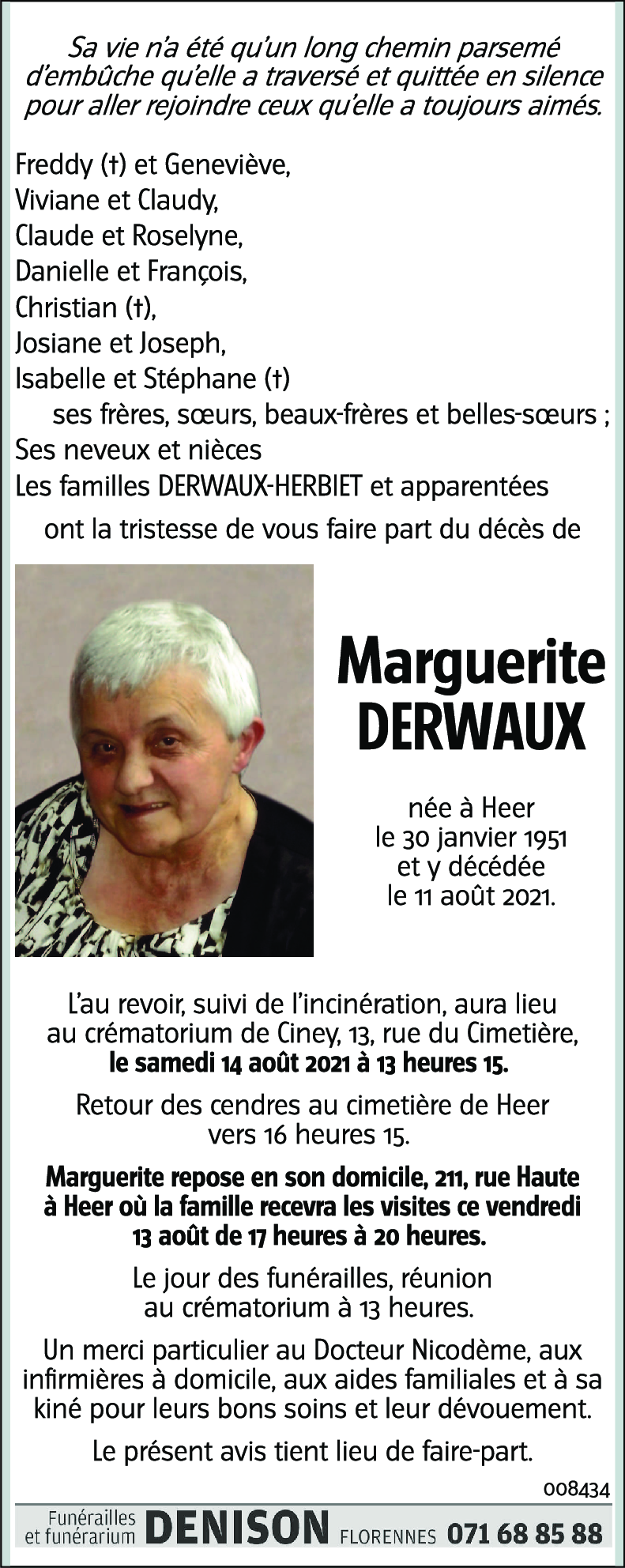 Marguerite DERWAUX