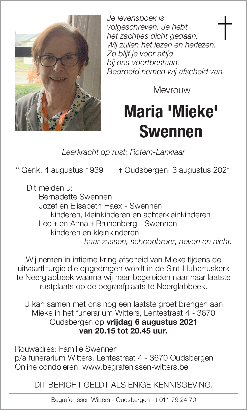 Maria Swennen