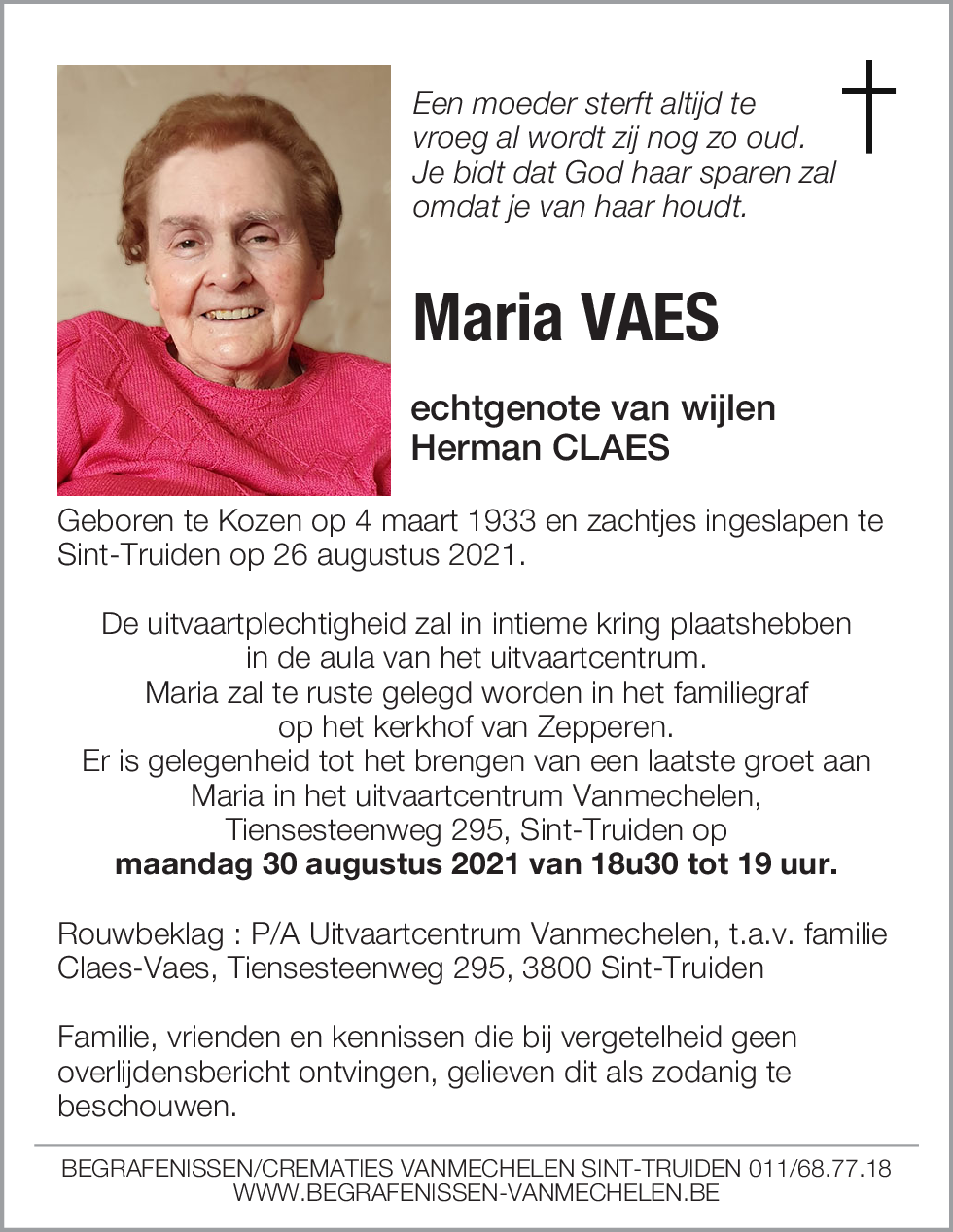 Maria Vaes
