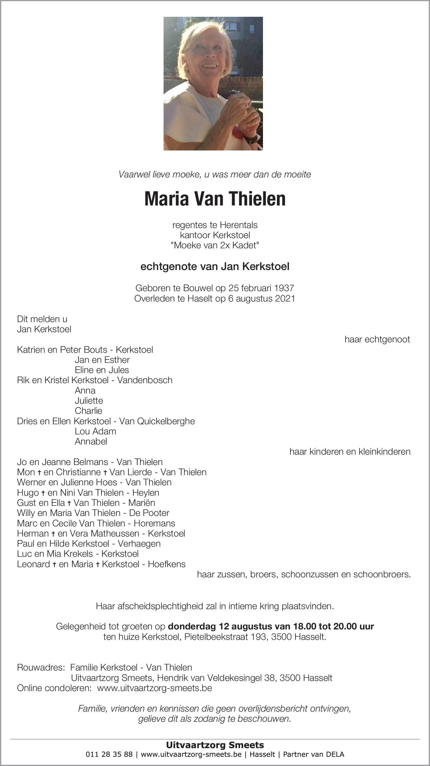 Maria Van Thielen