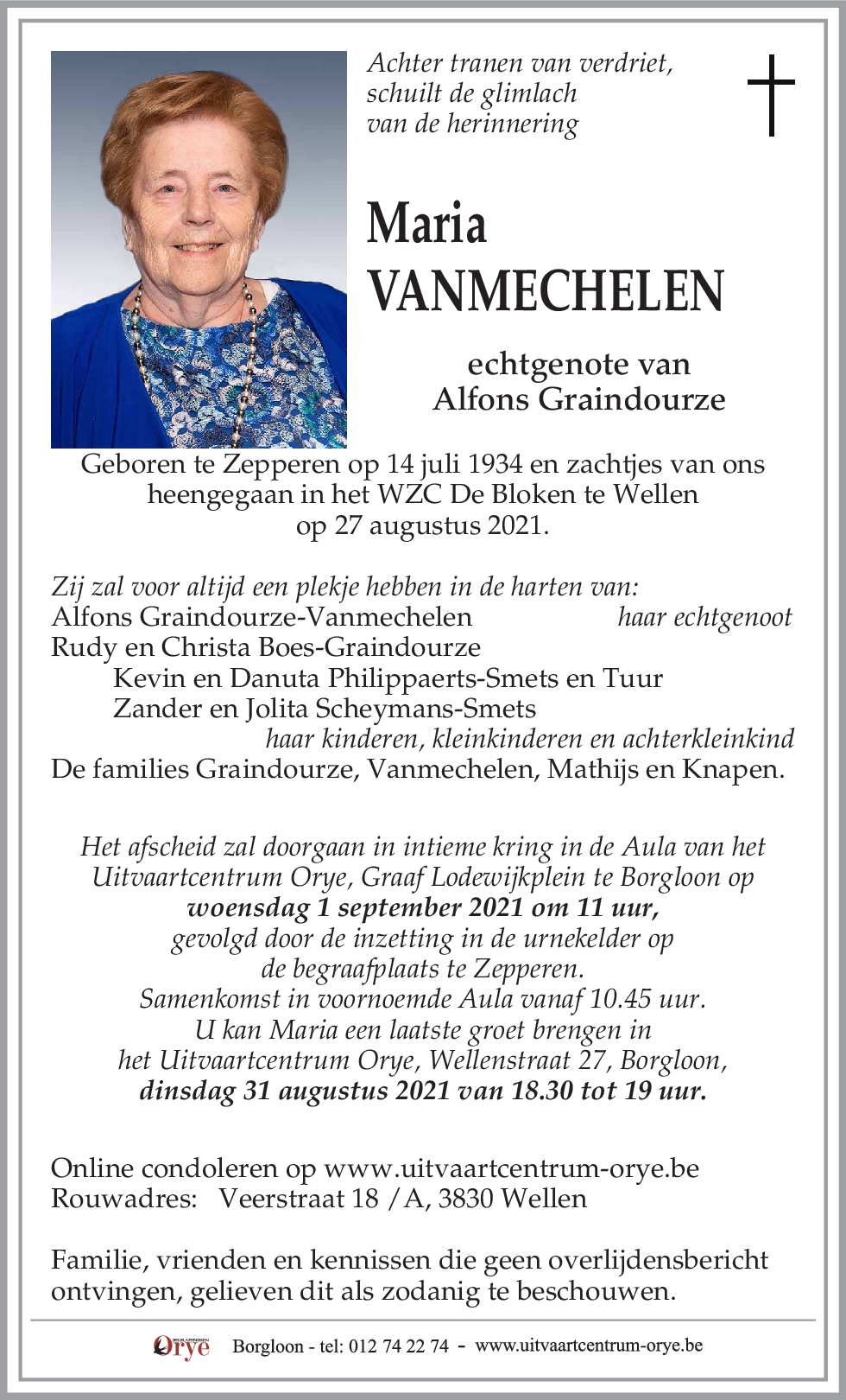 Maria Vanmechelen