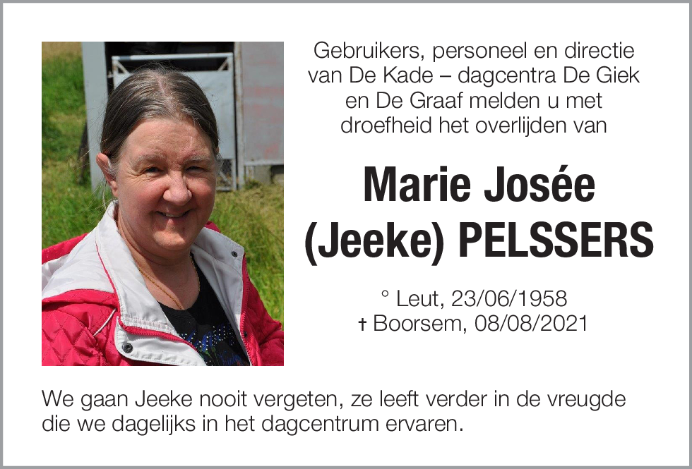 Marie Josée Pelssers