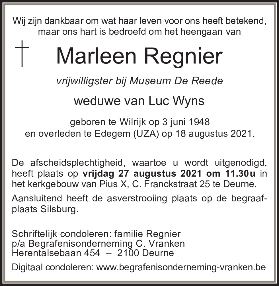 Marleen Regnier