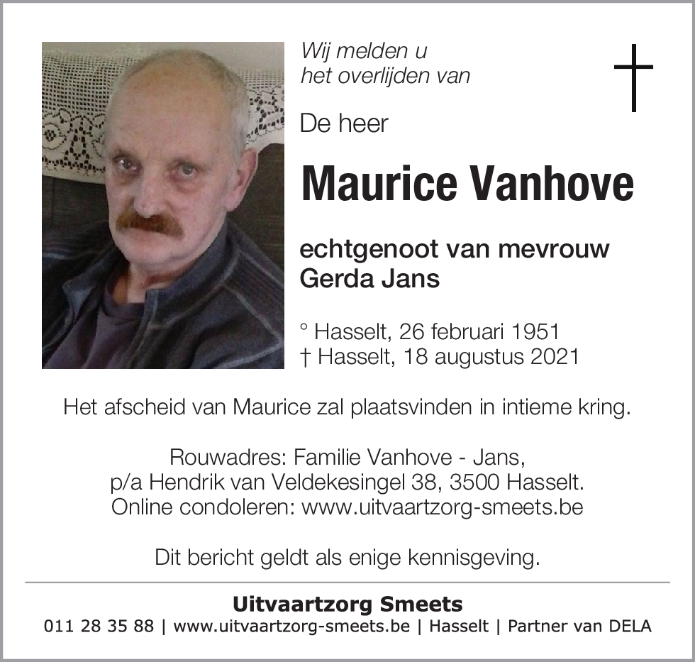 Maurice Vanhove