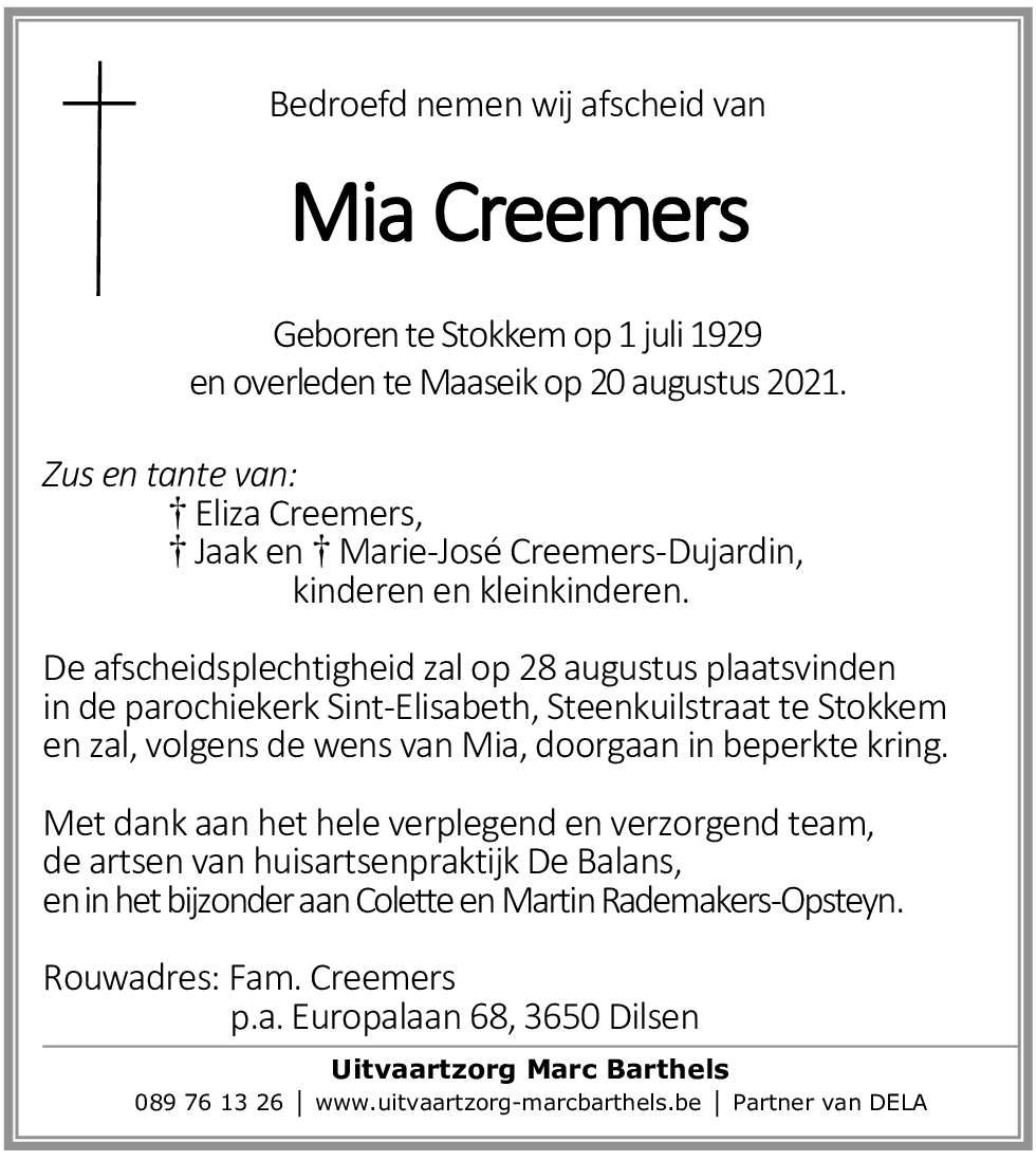 Mia Creemers