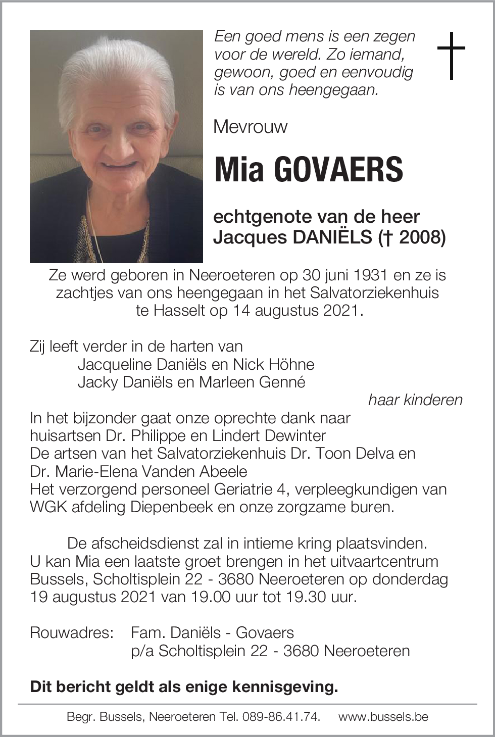 Mia GOVAERS