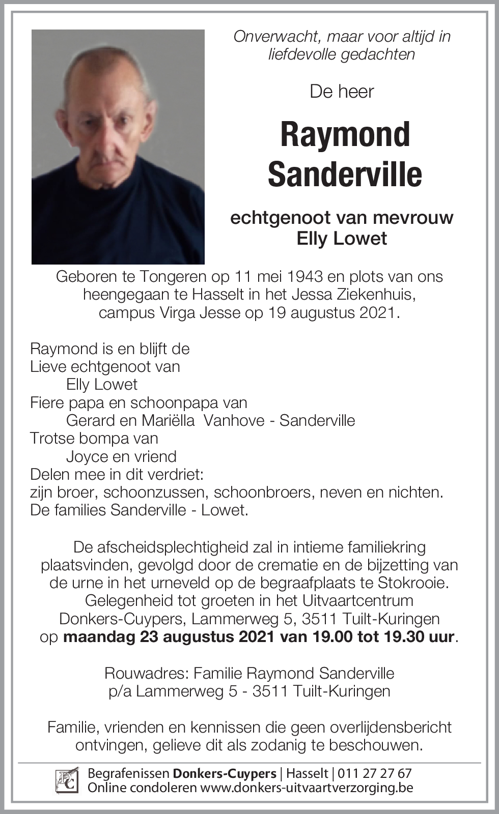 Raymond Sanderville