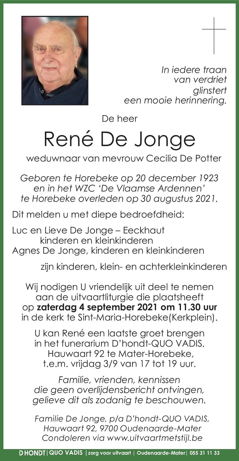 René De Jonge