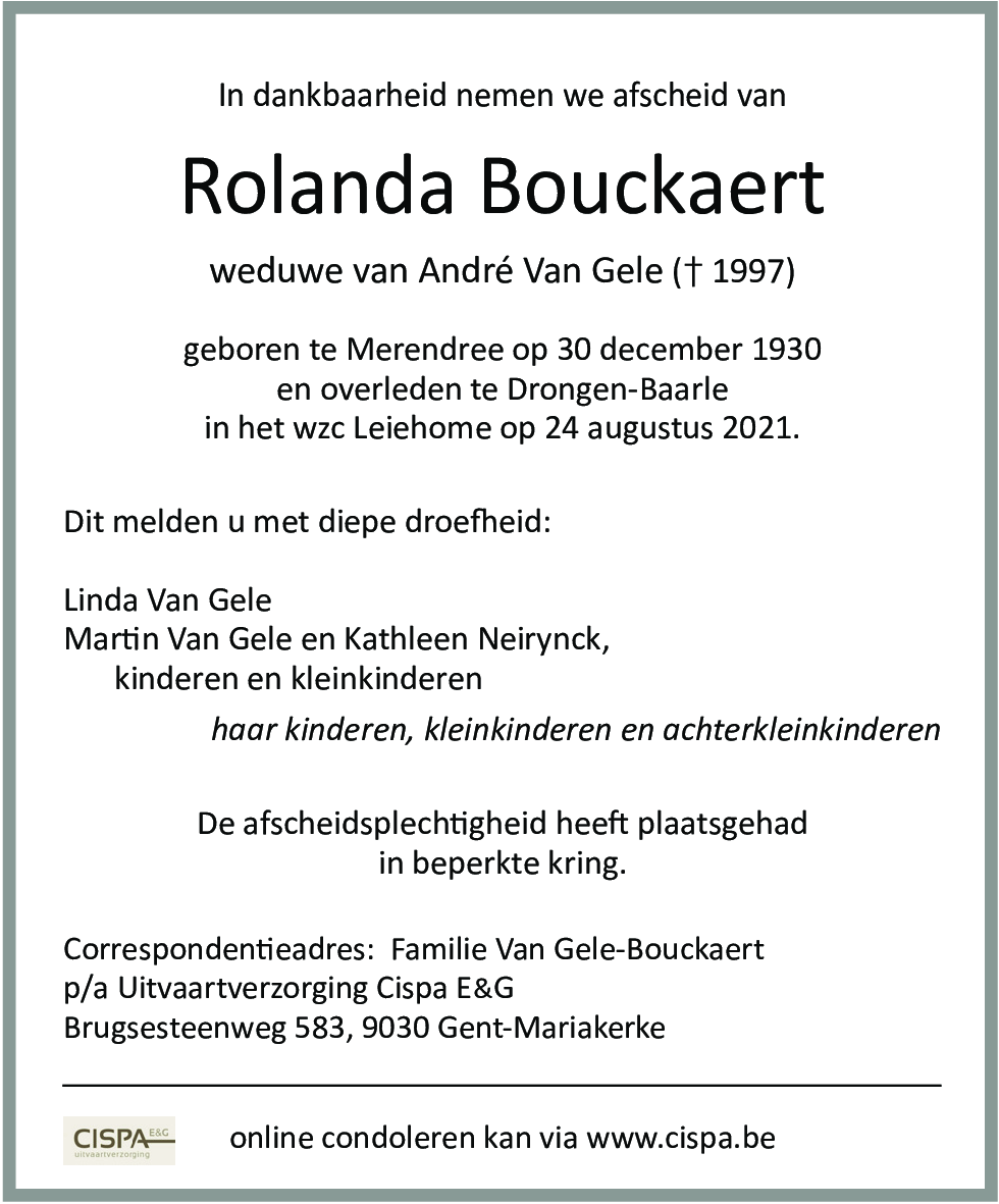 Rolanda Bouckaert