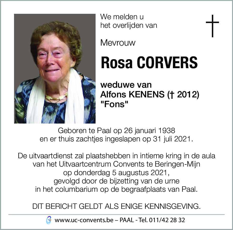 Rosa Corvers