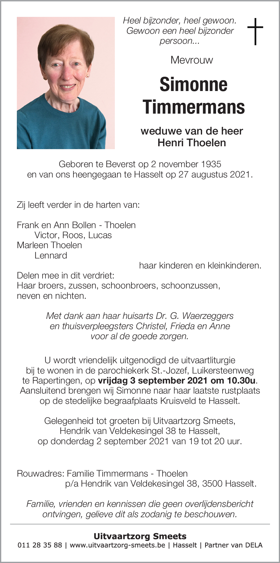 Simonne Timmermans