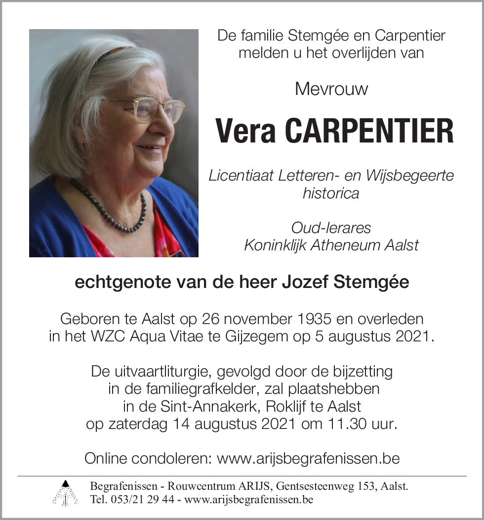 Vera Carpentier