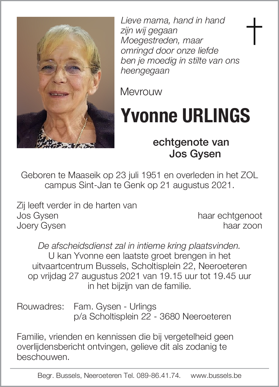 Yvonne URLINGS