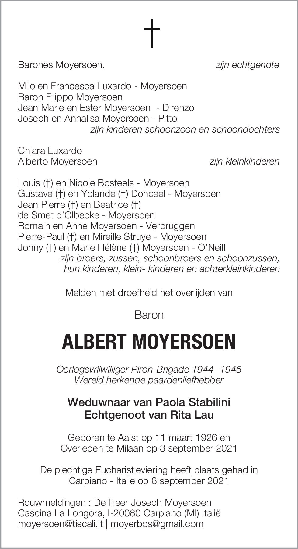 Albert Moyersoen